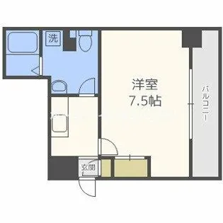 レジデア西本町【9階】の間取り