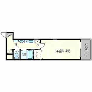 ベイステージ宗右衛門町【4階】の間取り