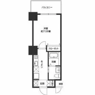 CASSIA豊中三国【9階】の間取り