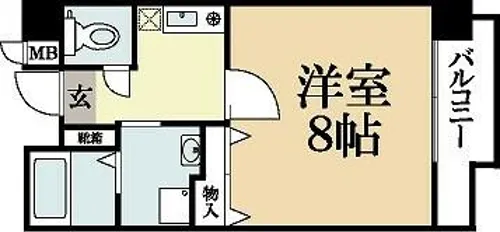 レジデンス21【2階】の間取り