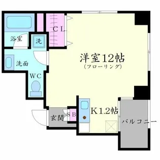 オルグ上町【7階】の間取り