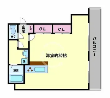 シティアーク天王寺【8階】の間取り