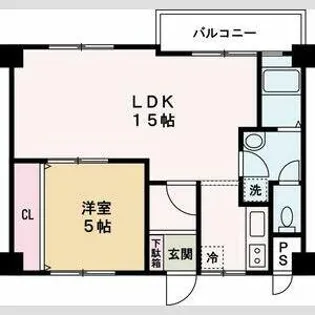 米田第一ビル【304号室】の間取り