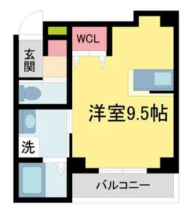 SOL池田【401号室】の間取り