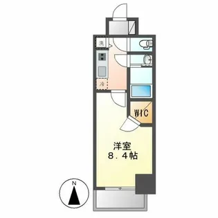 S-RESIDENCE今池beleta【1階】の間取り
