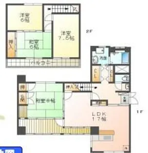 白岡ビル【101号室】の間取り