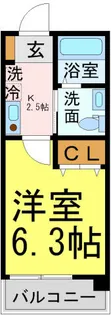 ダイドーメゾン阪神西宮駅前【905号室】の間取り