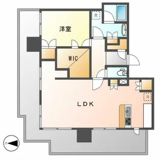 ザ・ファインタワー久屋大通【3階】の間取り