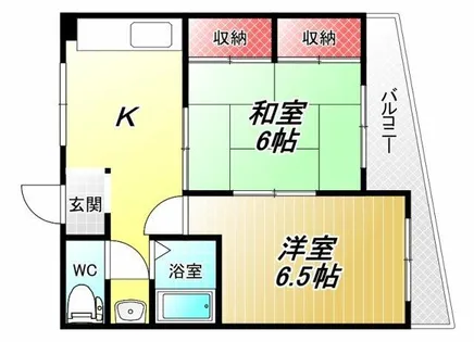 サンベール【305号室】の間取り