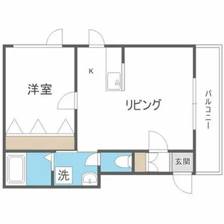 カゼッタカリーナ【3階】の間取り
