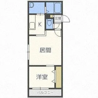 ガーデンテラス【5階】の間取り