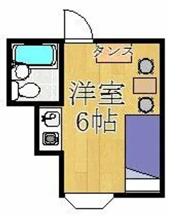エステマール鶴橋一号館【403号室】の間取り