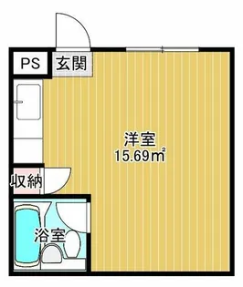じんともす照が丘【302号室】の間取り