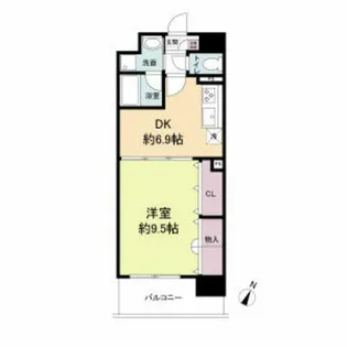 大阪府大阪市旭区赤川2丁目【マンション】の間取り