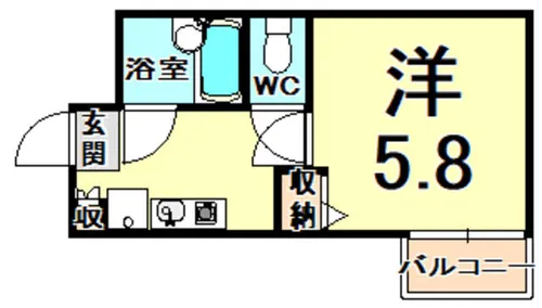 シャルムメゾン本庄【3階】の間取り
