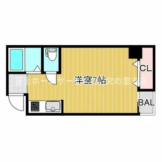 桃井マンション【4階】の間取り