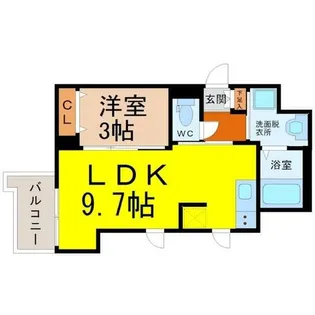 プレサンスTHE大須観音【12階】の間取り