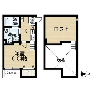 プリメーラ中村公園【2階】の間取り