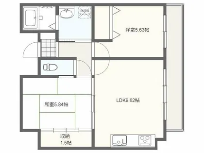 シティ・ライフ グランヴィーネ星ヶ丘 A棟【5階】の間取り