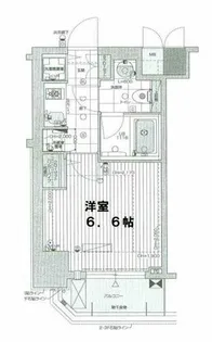 リーガル京町堀Ⅱ【9階】の間取り