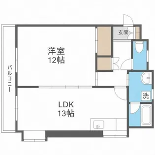 ライラック薬院【3階】の間取り