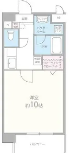 ベルメゾン・エグレット【3階】の間取り
