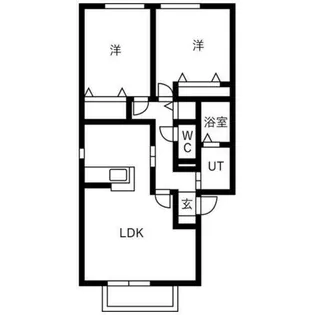 オークヒルズ【1階】の間取り
