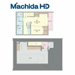 大阪府柏原市玉手町【一戸建】の間取り