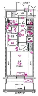 CREST TAPP浅間町【2階】の間取り