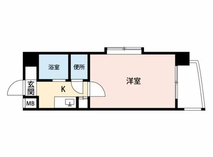 ステイタスマンション吉塚【7階】の間取り