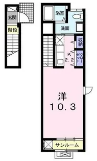 グレイスガーデン【2階】の間取り