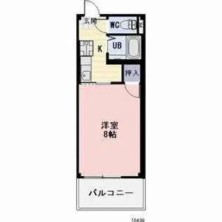 サープラス石田【2階】の間取り