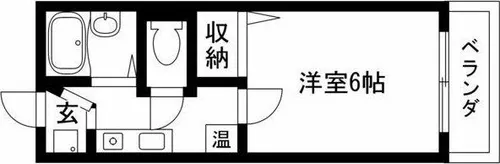 リヴィン361【1階】の間取り