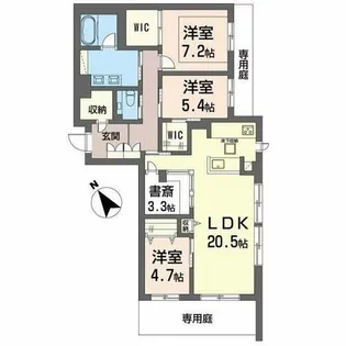 ShaMaison Capital【1階】の間取り