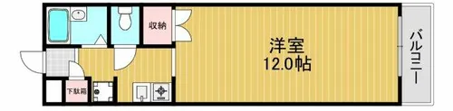 メゾンイシス【3階】の間取り