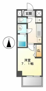 プレサンス金山コネクト【5階】の間取り