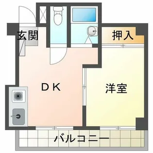 リッツ高丸【3階】の間取り
