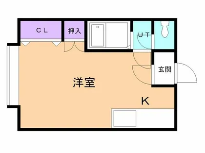 クローバーコート【103号室】の間取り