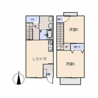 グレイスⅤ【1階】の間取り