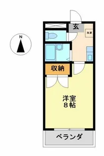 グリンハイツ【7階】の間取り