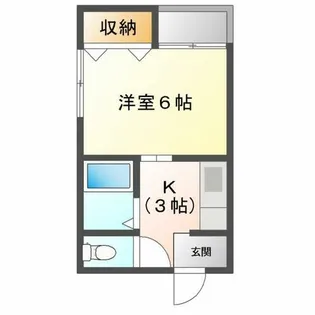 エムケイハイツ【2階】の間取り