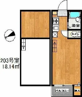 K&I壱番館【2階】の間取り