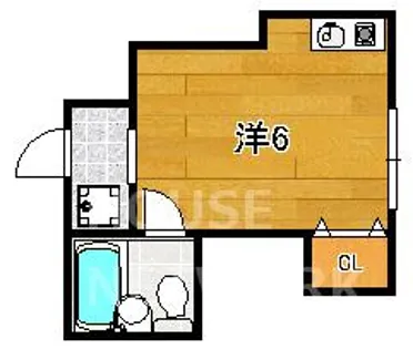 アンクルアベニュー【1-C号室】の間取り
