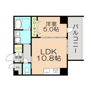 デュオグラン都島アード【3階】の間取り