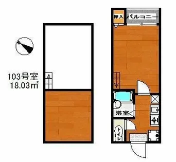 マカロニ【2階】の間取り