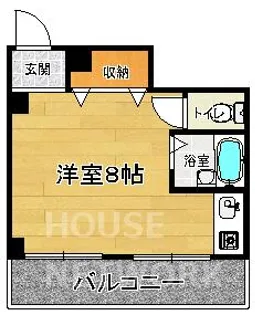 ラビタシオン【4階】の間取り