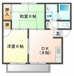 エクセル本郷【102号室】の間取り