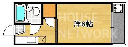 コーポ古波蔵【101号室】の間取り