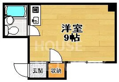 メゾン堀川【207号室】の間取り