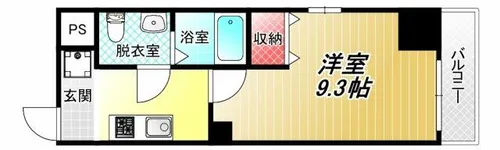 ヒルズ八尾本町【7階】の間取り